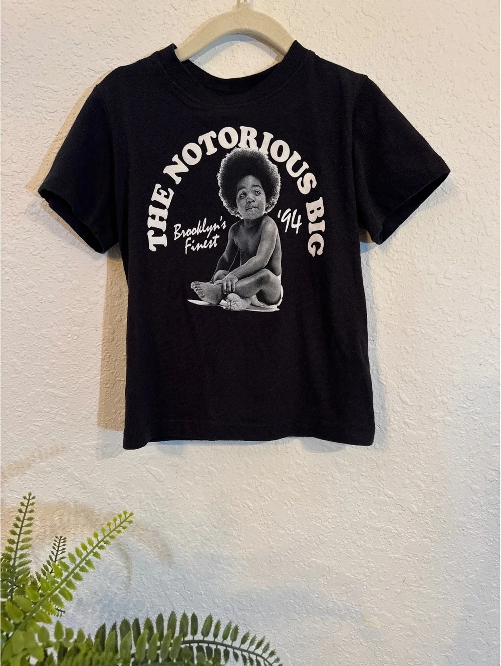 The Notorious B.I.G. Graphic T-Shirt Black 4T